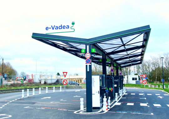 e-Vadea ouvre ses premières stations de recharge sur les autoroutes APRR