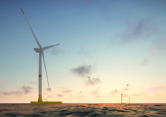 SPIE prend part au développement des éoliennes flottantes dans le cadre de la ferme pilote EolMed de l’énergéticien Qair  