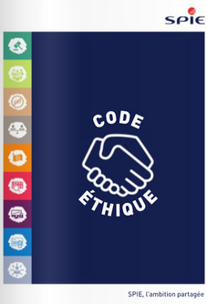 Couverture du Code d'éthique SPIE France