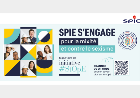 SPIE devient signataire de l’acte d’engagement #StOpE pour lutter contre le sexisme ordinaire