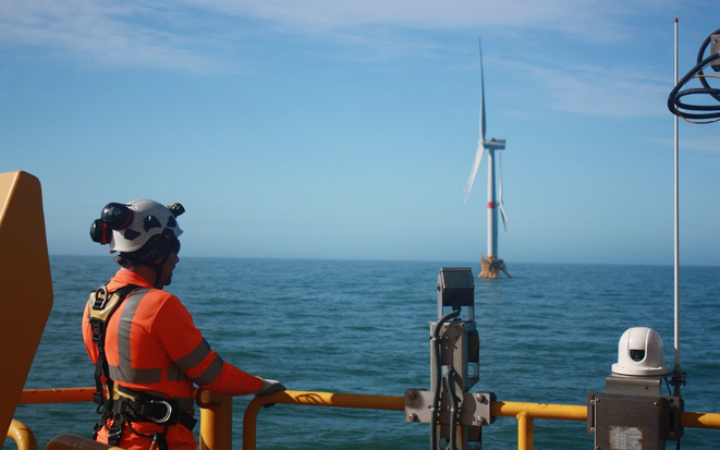 Éoliennes flottantes : expertises unies pour une maintenance durable