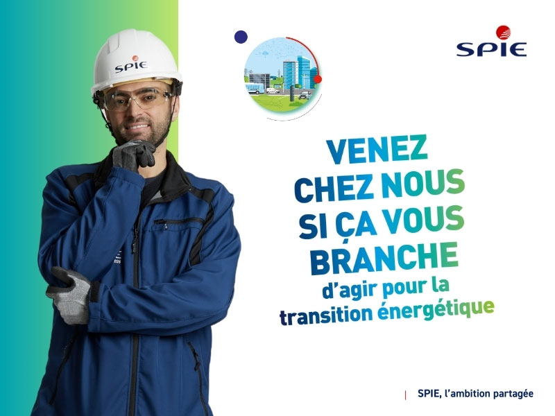 Visuel marque-employeur SPIE Industrie