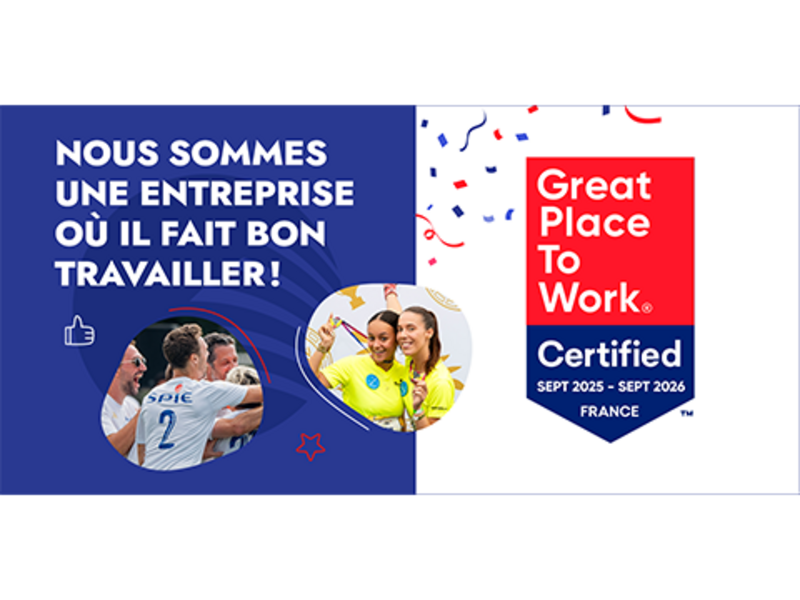 SPIE France est une Great Place To Work !
