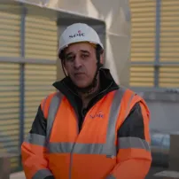 Portrait d'Abderrahim - conducteur de travaux