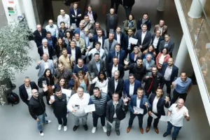 groupe de collaborateurs ayant reçu un prix