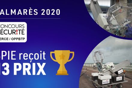 SPIE de nouveau récompensée pour ses performances et initiatives en matière de sécurité