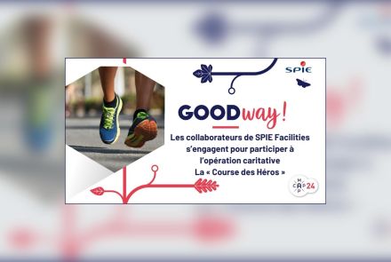 Les collaborateurs de SPIE s’engagent pour participer à l’opération caritative la « Course des Héros »