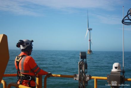 SPIE, VALEMO et SERVICES VOLTIGE aux côtés d’EDF Renouvelables et de ses partenaires pour la maintenance de la première ferme pilote d’éoliennes flottantes française 