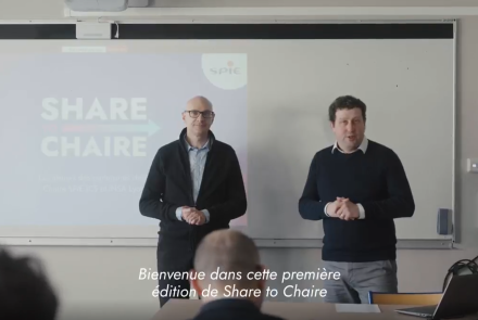 SPIE ICS et INSA Lyon s'associent pour la première édition de Share To Chaire 