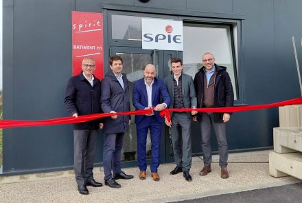 SPIE Industrie inaugure ses nouveaux locaux à Flins-sur-Seine !