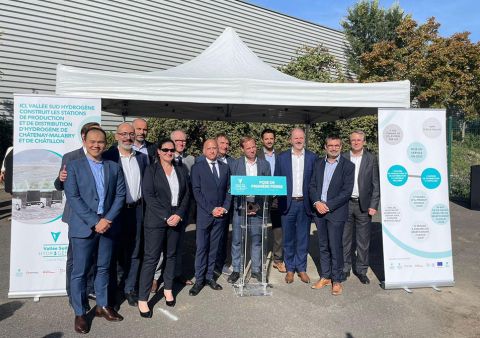 Inauguration projet Vallée Sud Hydrogène - SPIE Industrie