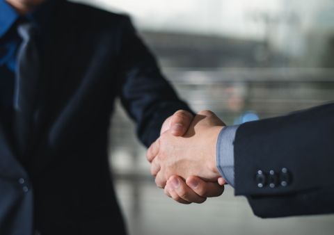 Acquisition - poignée de main