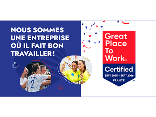 SPIE France est une Great Place To Work !